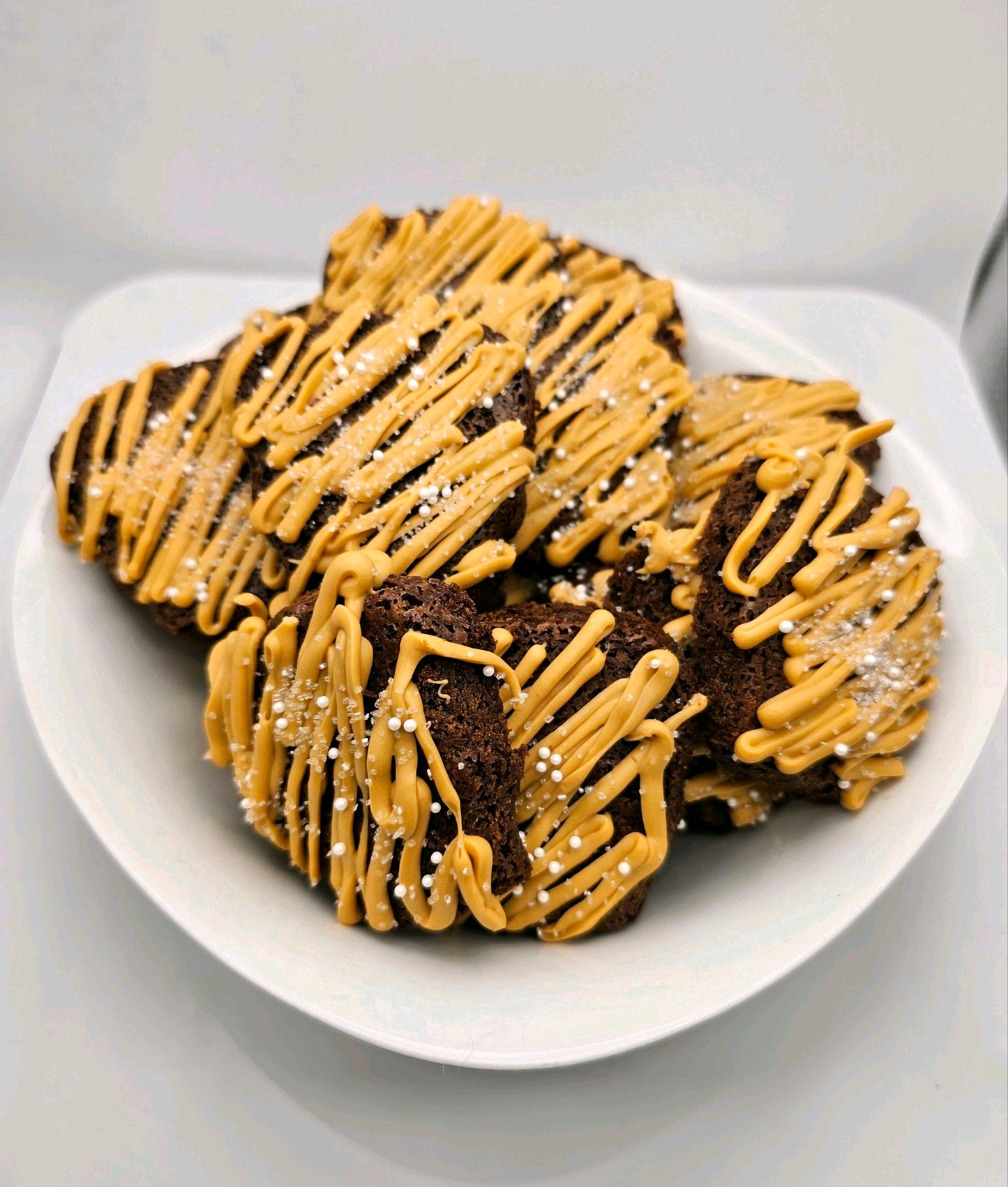 Salted Caramel Choc Drizzle Brownie