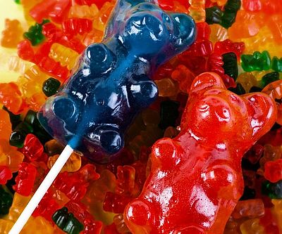 Gummy Lollipops